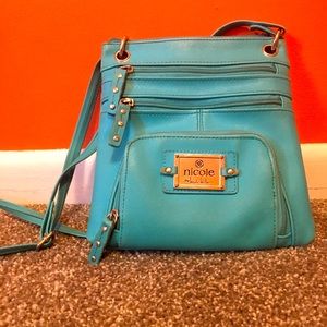 Blue Nicole purse